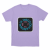 Disco Motto T Shirt Purple