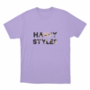 Harry Text Art T Shirt Purple 1
