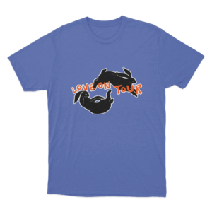 Love Bunnies T Shirt Blue