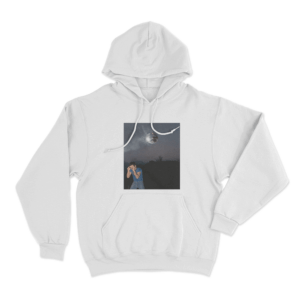 Midnight Disco Hoodie White