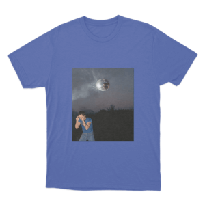 Midnight Disco T Shirt Blue