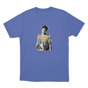 Minimal Harry Styles T Shirt Blue 1